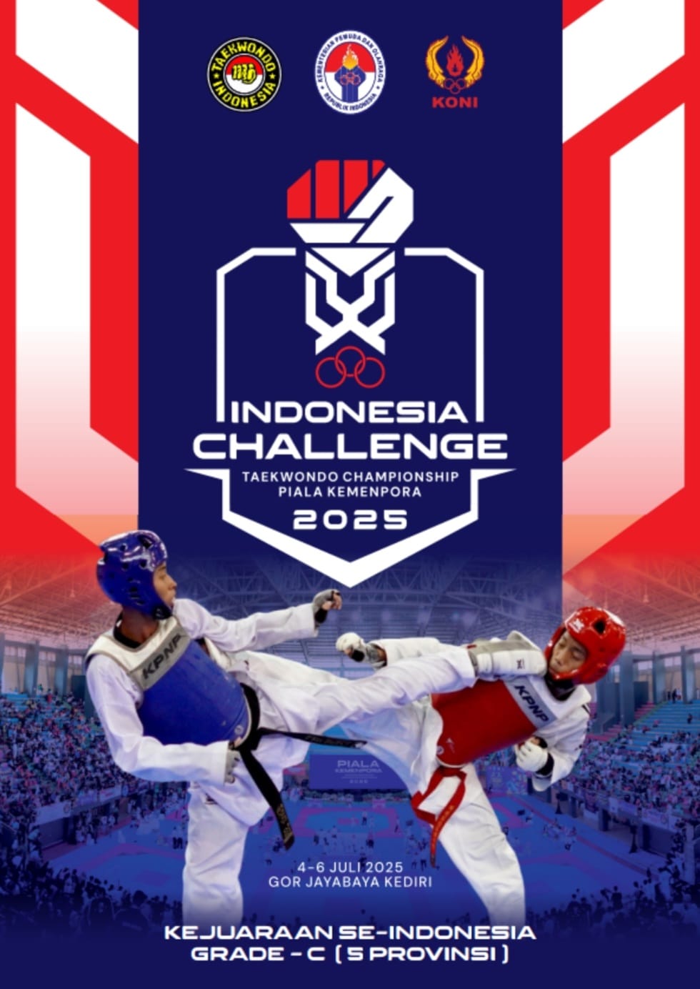 Ajang Pertarungan Prestasi Taekwondo di Tanah Air Taekwondo Indonesia Dojang RKTS